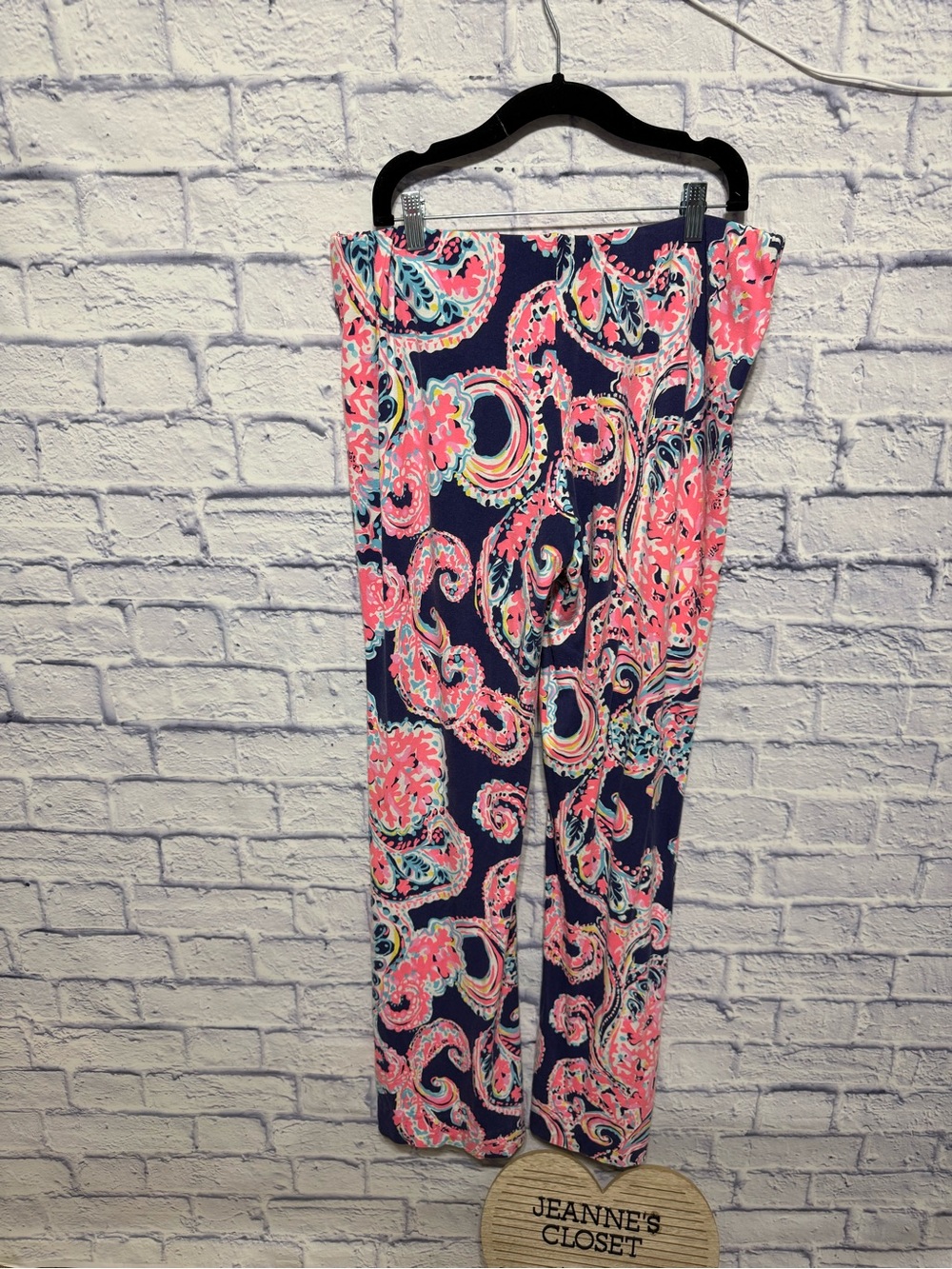 Lilly Pulitzer wide leg palazzo pants size XL